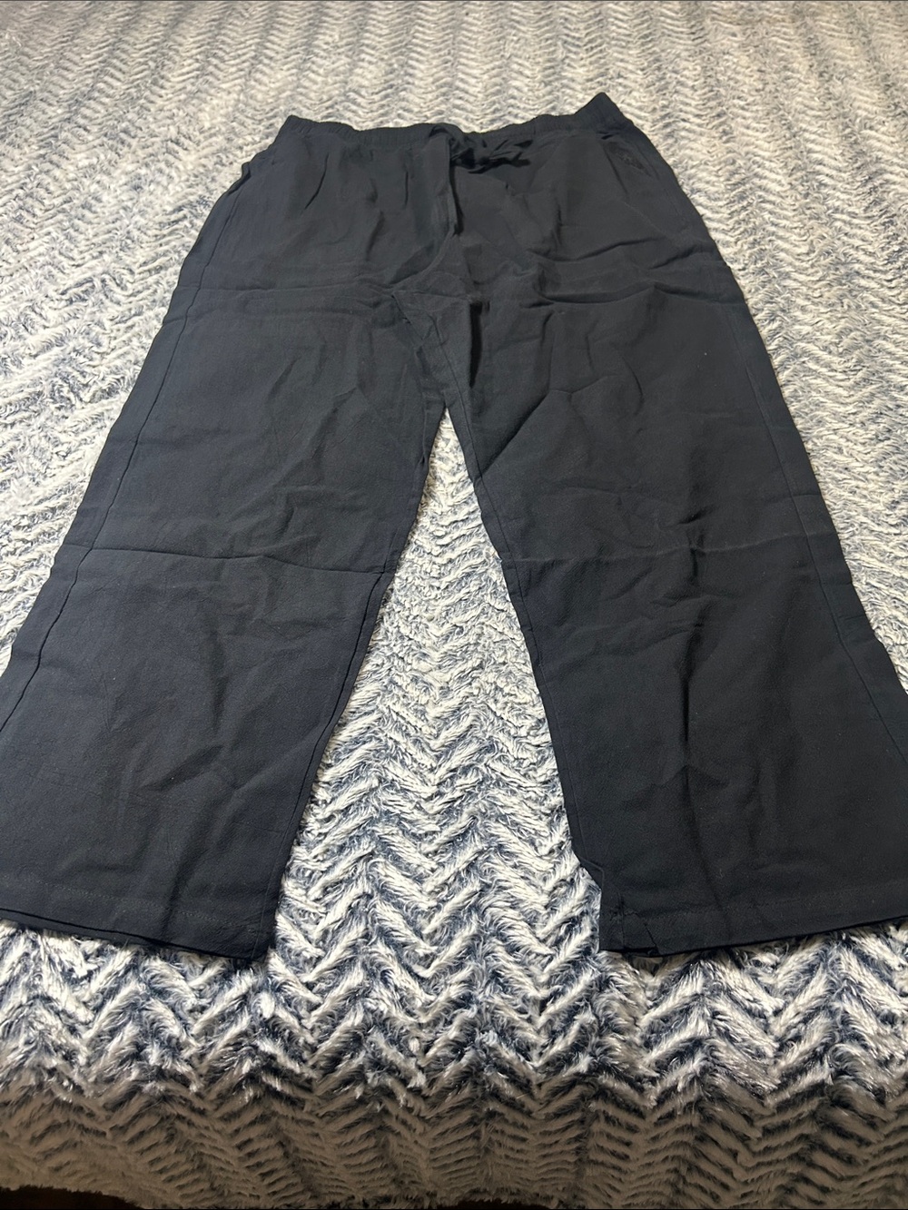 Men's Black Wide-Leg Pants NWOT